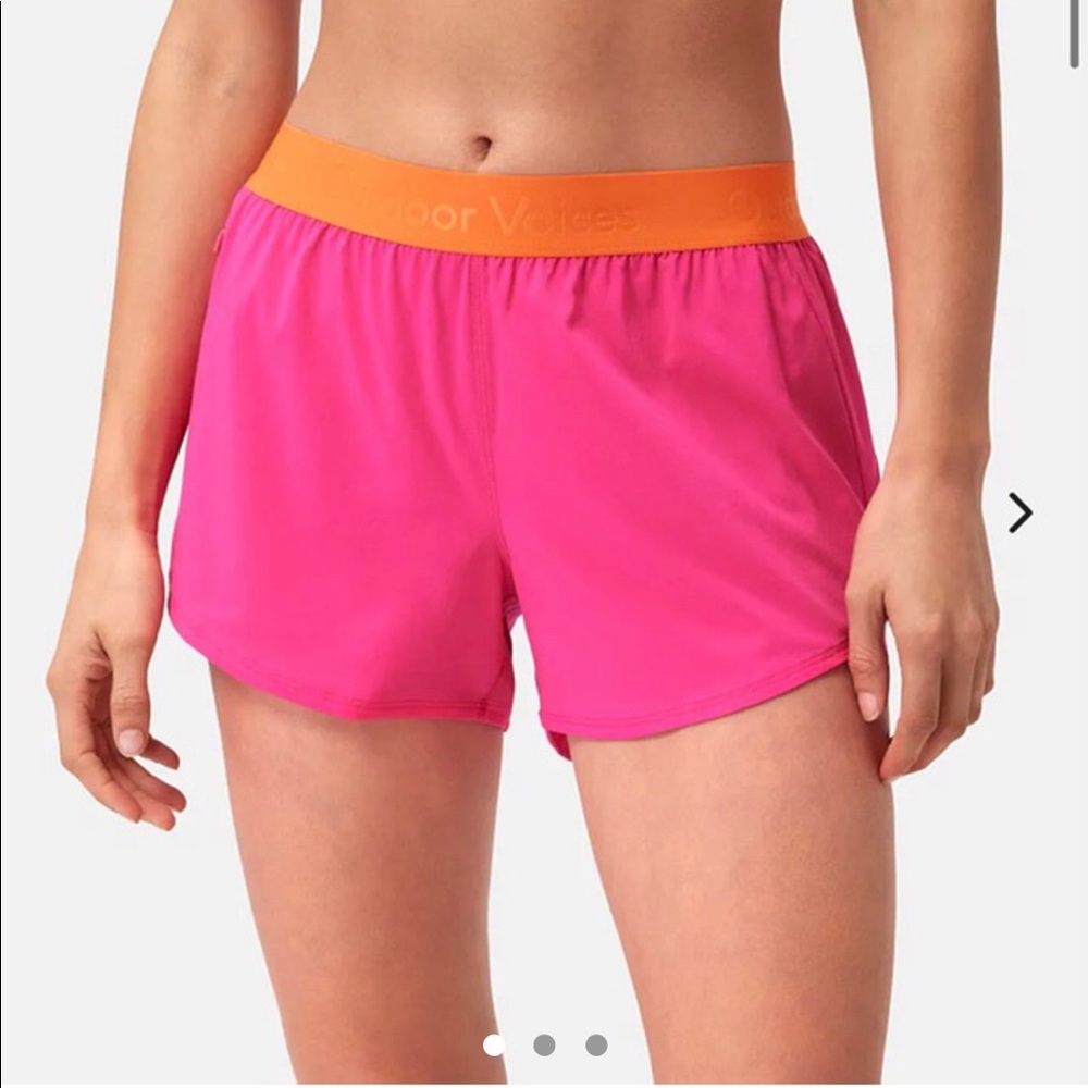 Outdoor voices 3” relay short in Winecup